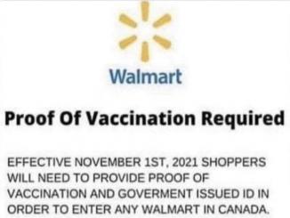 Fact Check: Walmart Canada: Shoppers need proof of vaccination