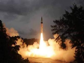 India successfully test-fires surface-to-surface ballistic missile Agni-5