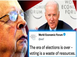 The World Economic Forum did not sign an order to cancel U.S. elections